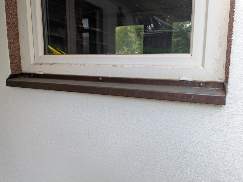 Fensterbänke aus Kupfer – Denkmalschutz